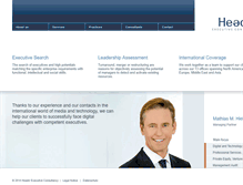 Tablet Screenshot of headsinternational.com